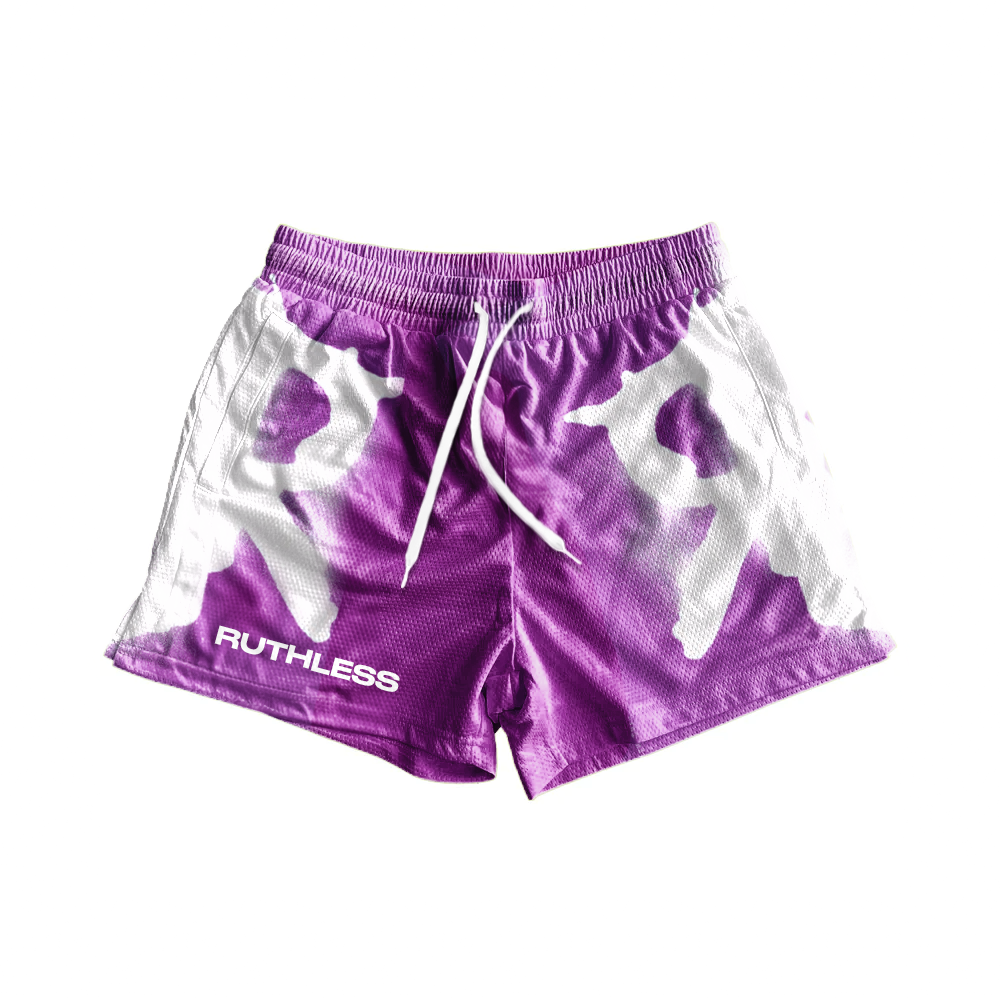 Paint Short - Purple